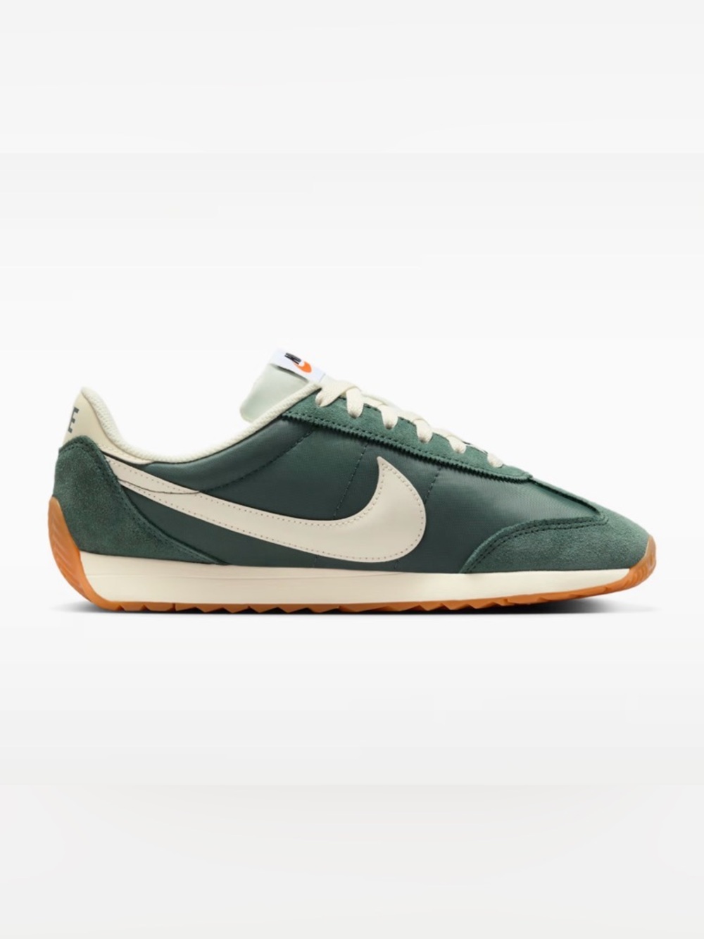 Nike Women's Retro Runner Sneakers - Forest Green / Cream / Gum